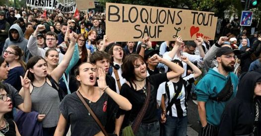 V Italiji in Franciji potekali protesti in splošne stavke zaradi različnih razlogov