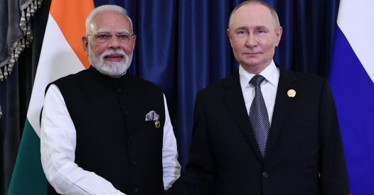 Visita di Stato di Putin in India il 4 e 5 dicembre
