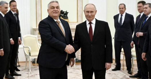 Vertice Putin-Orban al Cremlino, si parla di pace e energia